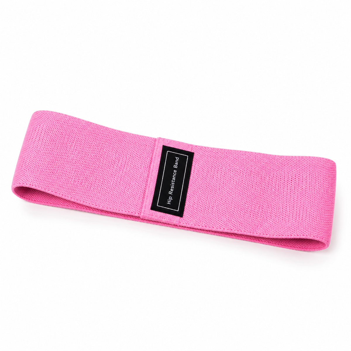Bande de résistance Vela rose niveau moyen sur fond blanc