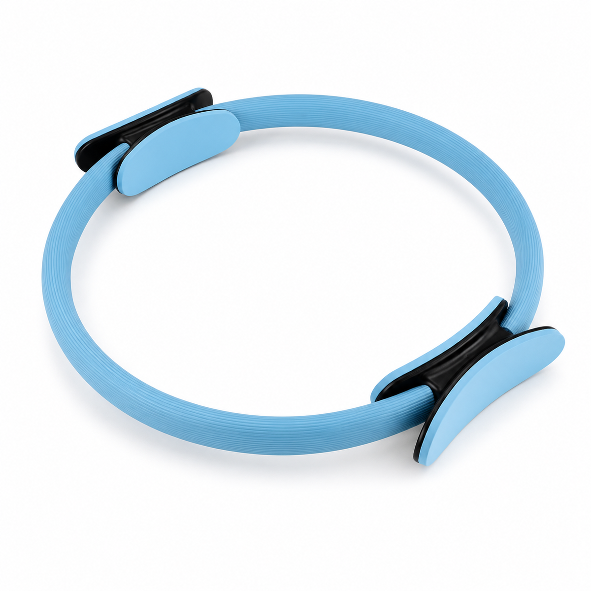 Anneau de Pilates Auréa bleu 36 cm sur fond blanc